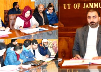 DC Pulwama chairs District Quality Assurance Committee meeting.