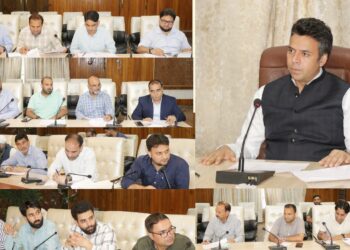DEO Srinagar reviews preparations for conduct of 2nd Special Summary Revision of Electoral Rolls-2024