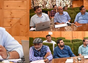 DDC Shopian reviews implementation of District Skill Development Programme & Sankalp Scheme