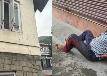 Watchman Injured After Leaping from Building During Earthquake in Baramulla