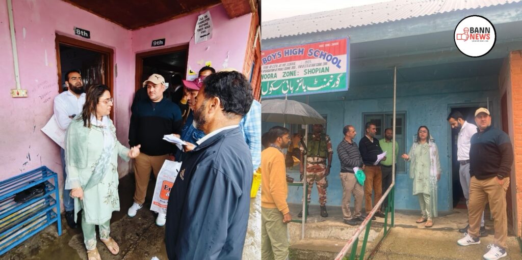 General Observer for Shopian AC Reviews Keller Polling Stations Ahead of 2024 Assembly Elections 1 1000224044