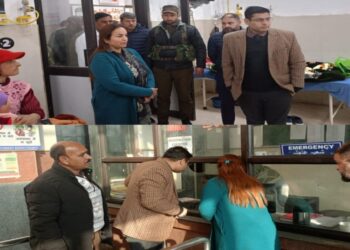 DC Poonch takes stock of patient care during surprise visit to District Hospital