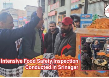 Intensive Food Safety Inspection Conducted in Srinagar