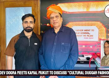 Rahul Dev Dogra Meets Kamal Mukut to Discuss “Cultural Duggar Fashion Show”