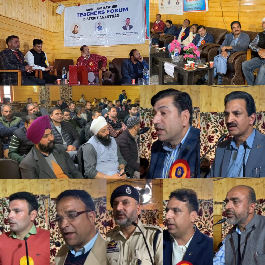 J&K Teachers Forum Organizes Conference on "Drug Abuse & Role of Teachers" at Town Hall Achabal 1 1000322317