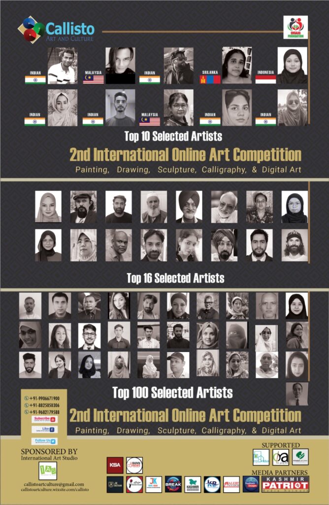 Ehsaas Foundation & Callisto Art partner with World Talent in online international art competition 1 1000547358