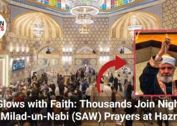 Valley Glows with Faith: Thousands Join Night-Long Eid-e-Milad-un-Nabi (SAW) Prayers at Hazratbal and Beyond 4 Valley Glows with Faith: Thousands Join Night-Long Eid-e-Milad-un-Nabi (SAW) Prayers at Hazratbal and Beyond
