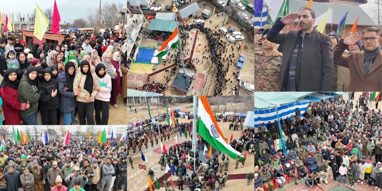 Pulwama Admin Commences 2nd Phase of Vande Mataram Celebrations at Tral Inauguration of High-Mast National Flag, unveiling of Preamble Plaque mark inaugural event