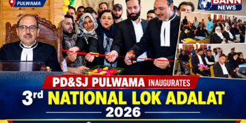 PD&SJ Pulwama inaugurates 3rd National Lok Adalat 2026