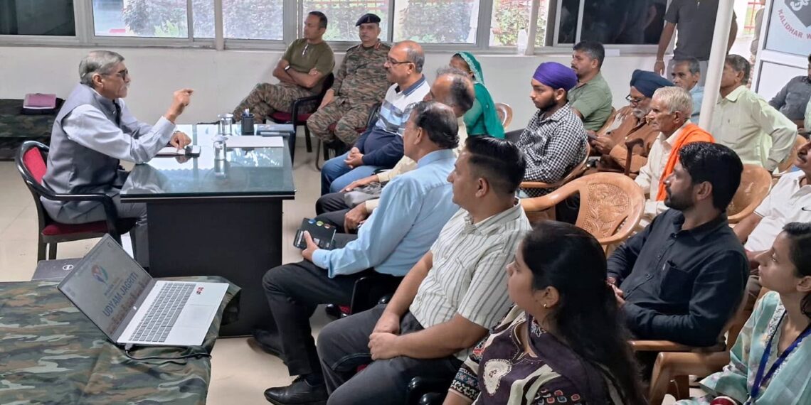 Zila Sainik Welfare Office conducts mega physical outreach programme at Sunderbani