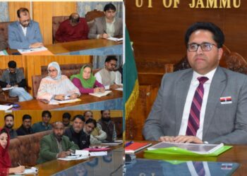 DC Pulwama reviews Education Sector