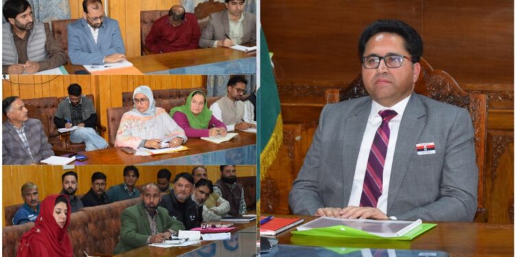 DC Pulwama reviews Education Sector